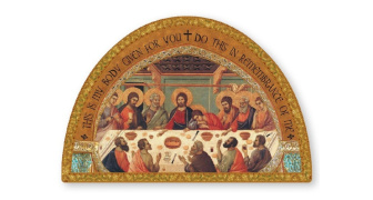 Last Supper Wooden Plaque