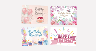 Birthday Wishes set