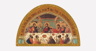 Last Supper Plaque