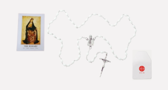 Rosary Book with Free Blessed Pope Leo Rosary