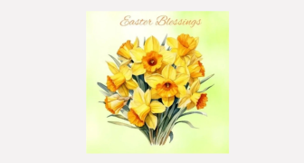 Easter Blessings Card