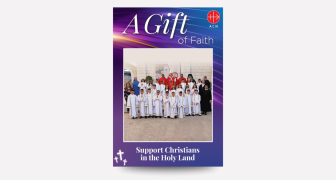 Gift of Faith charity donation Lenten card