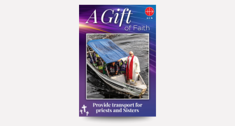 Gift of Faith charity donation Lenten card