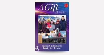 Gift of Faith charity donation Lenten card