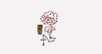 Pink Jerusalem Rosary