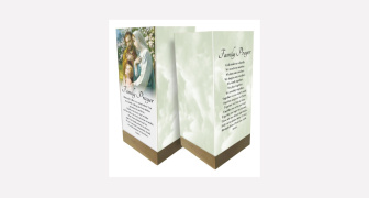 Holy Family Glass Lantern