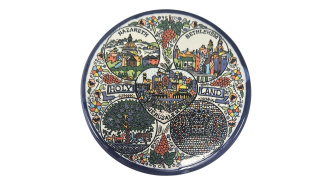 Holy Land Ceramic Coaster