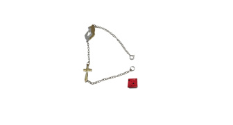 Syrian Silver Mary Bracelet