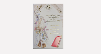 Godchild Confirmation Card