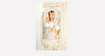 Girl's Communion Card