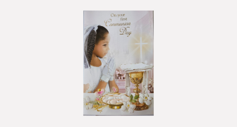 Girl's Communion Card