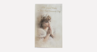 Girls' Communion Card