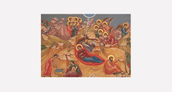 The Nativity Icon Christmas Cards