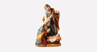 Holy Family Figurine