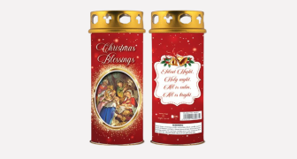 Christmas Windproof Candle