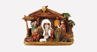 Nativity Stable and Figurines