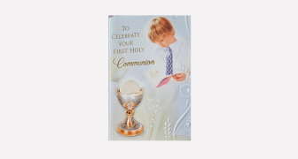 Boys Communion Card