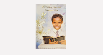 Boy's Communion Card