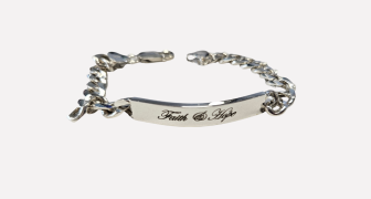 Silver ID Bracelet