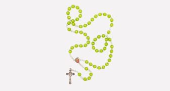Ethiopian Light Green Rosary
