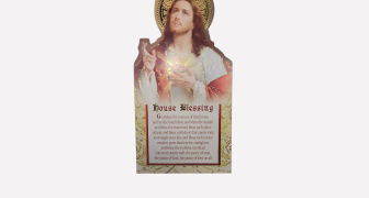 Sacred Heart House Blessing – Plaque