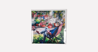 Summer Garden Birthday Card