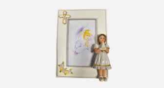 Communion Resin Photo Frame For A Girl