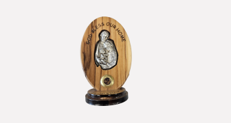 Holy Family God Bless Our Home Plaque