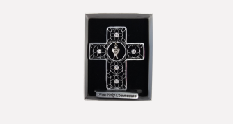 Holy Communion Pewter Cross