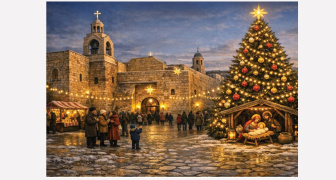 Bethlehem Square Christmas Card