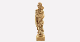 Saint Joseph and Jesus Statue