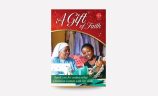 Gift of Faith charity donation Christmas card