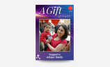 Gift of Faith charity donation Lenten card