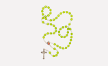 Ethiopian Light Green Rosary