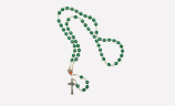 Ethiopian Green Cross Rosary
