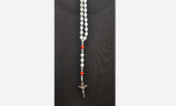 White and Red Ethiopian Rosary