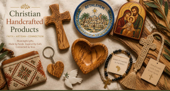 Hand crafted products including crosses, icons and more