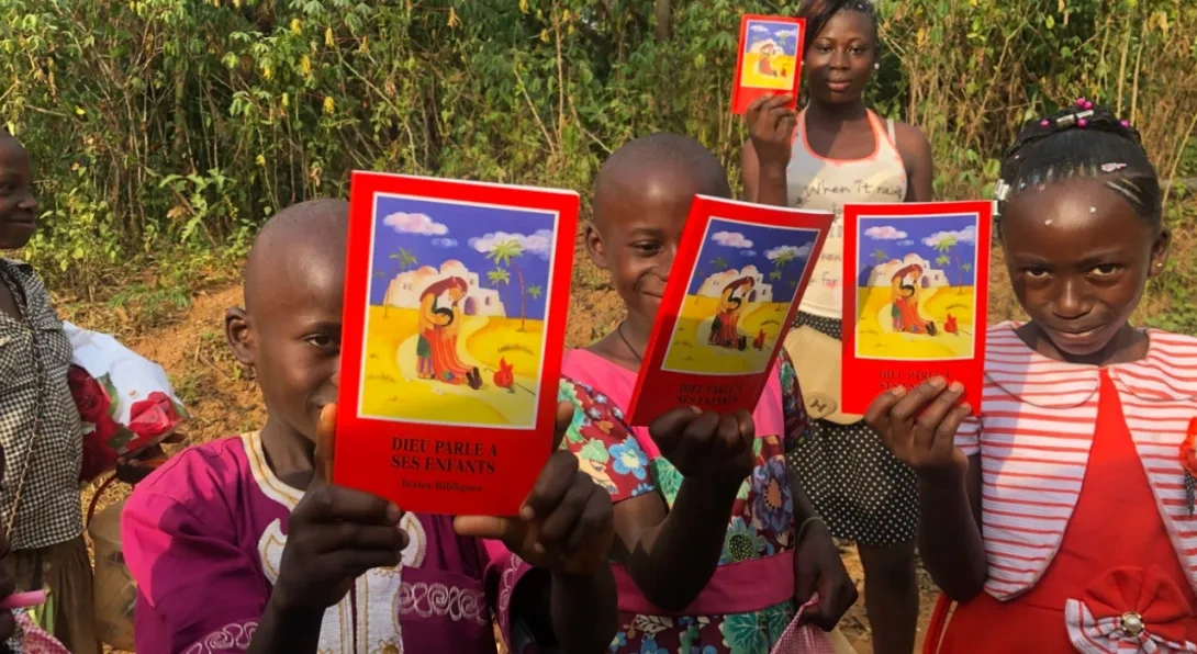 Children with the ACN Bible