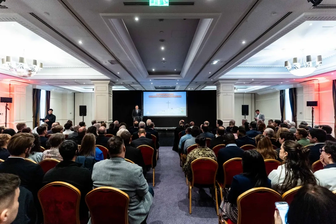 RedWednesday discussion panel and attendees