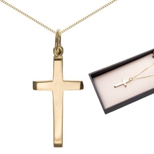 9ct Gold Christian Cross Pendant