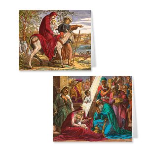 Adoration of the Magi and Flight into Egypt Twin pack