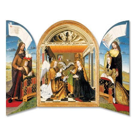 The Annunciation with Saints and Donors