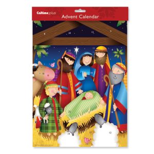 Cartoon Nativity Advent Calendar