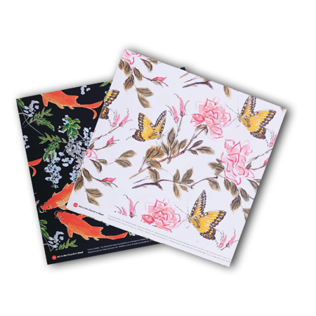 Bishop Han: Fish and Butterfly Gift Wrap