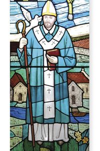 St David Patron Saint of Wales card