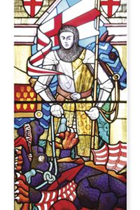 St George Patron Saint of England card