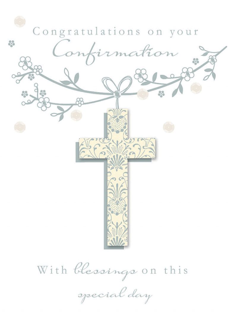 Printable Confirmation Cards