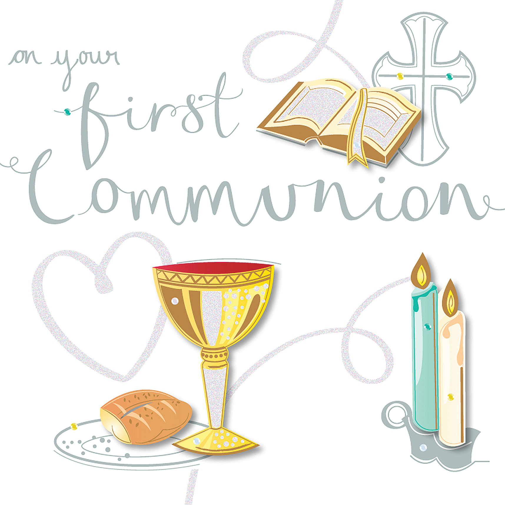 First Communion Cards Printable
