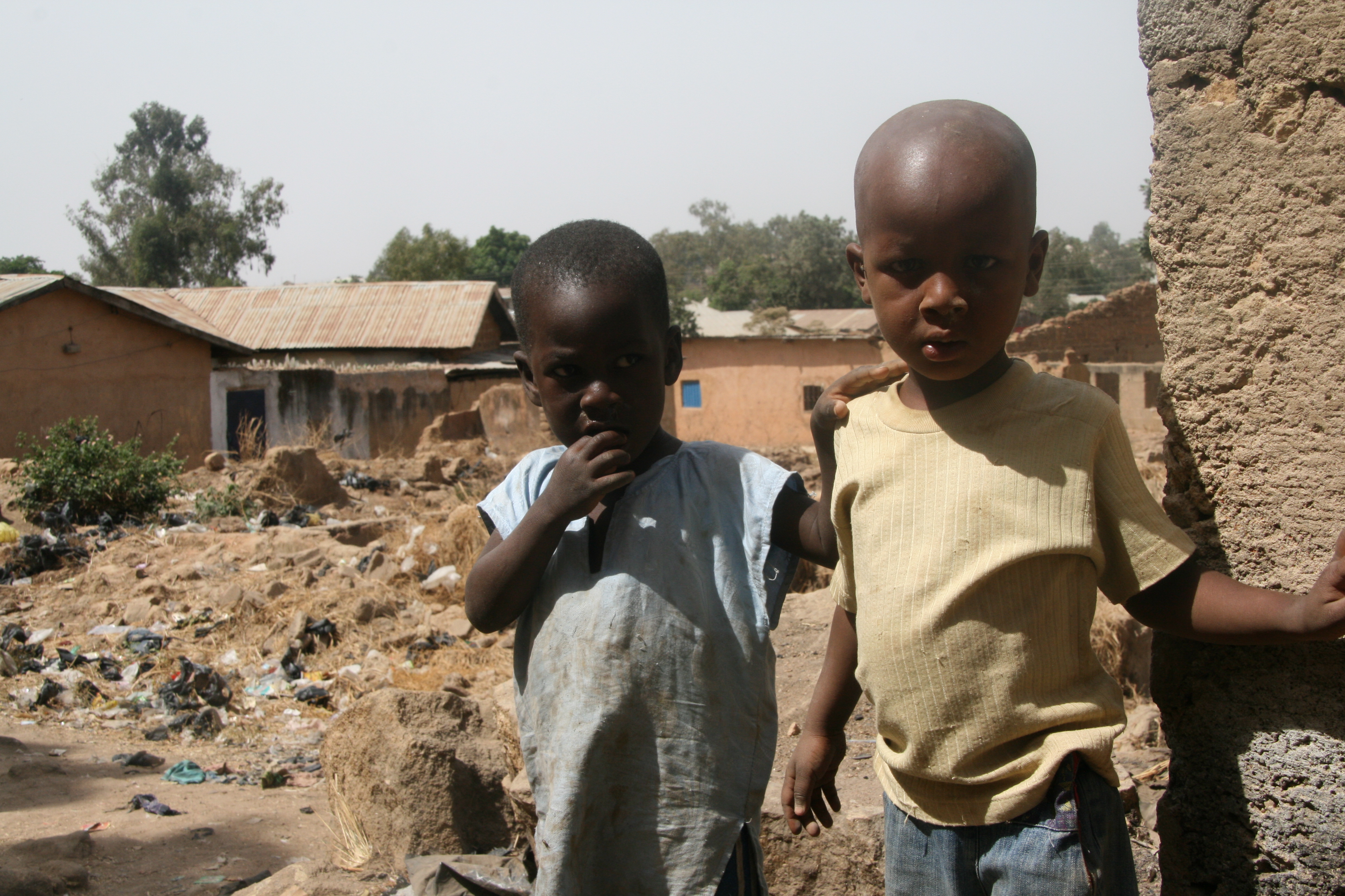 Children in a village in Bauchi Diocese devastated by Boko Haram