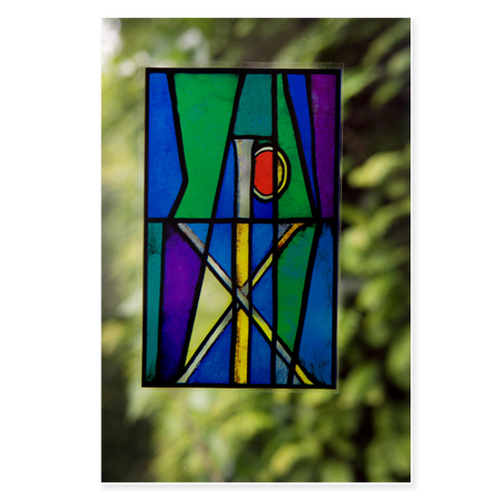 Symbol of Christ Window Transfer
